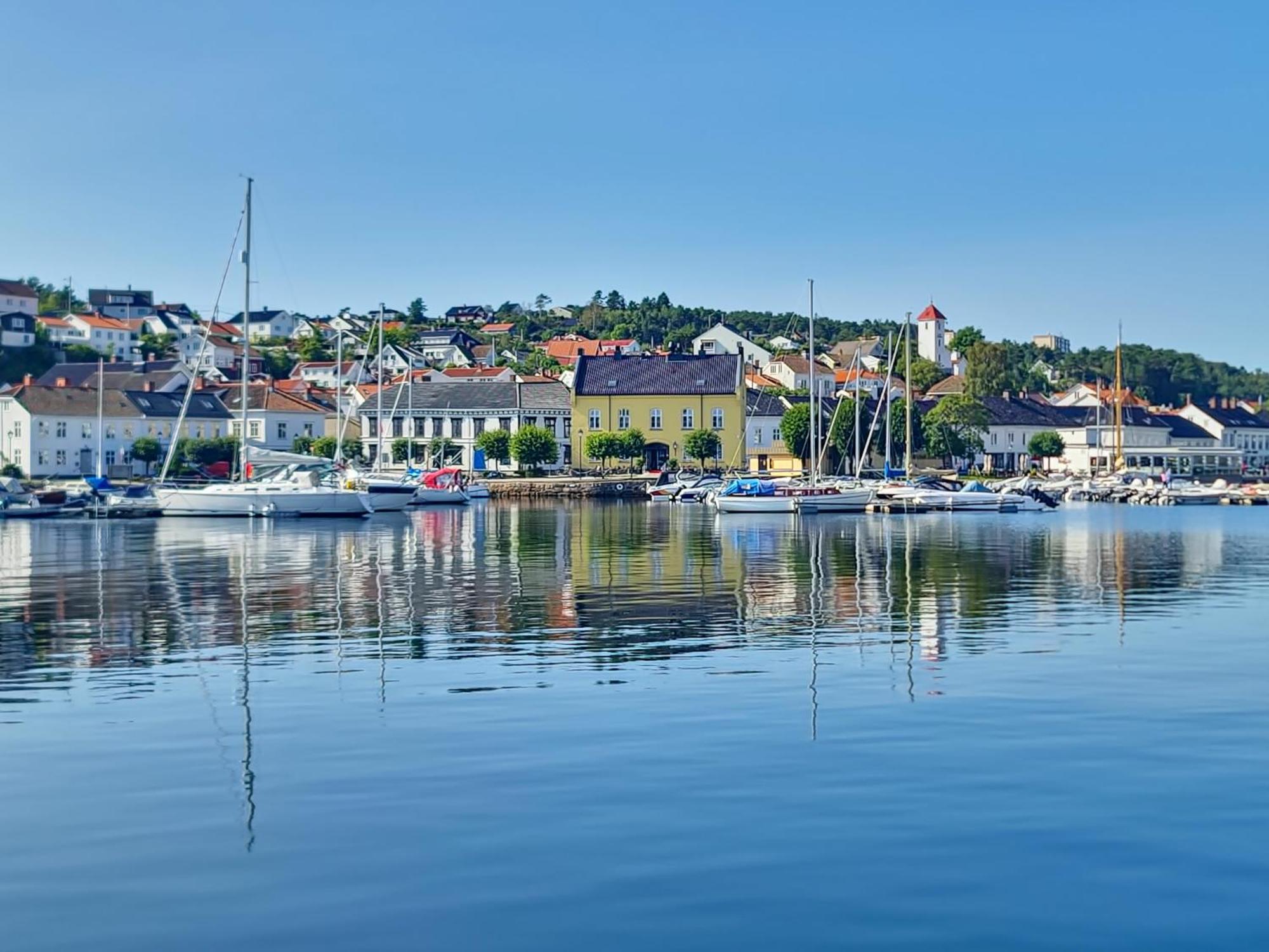 Det Lille Hotel Risør Exterior foto